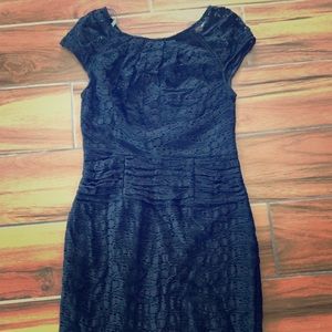 Marc New York Little black lace dress 0